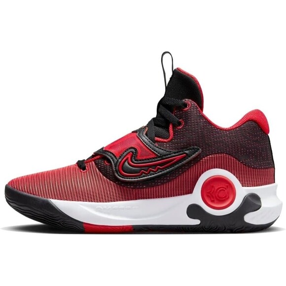 NIB Size 14 Nike KD Trey 5 X University Red Black Basketball Shoes - Picture 1 of 7